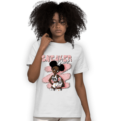 Red Stardust 3s T Shirt Match Black Sneaker Girl - NastyJamz