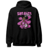 GS Hyper Violet 4s Hoodie Match Black Sneaker Girl - NastyJamz