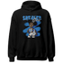Industrial Blue 4s Hoodie Match Black Sneaker Girl - NastyJamz