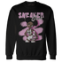 Orchid-Neutral-Grey-Black-White-4s-NastyJamz-Sweatshirt-Match-Black-Sneaker-Girl