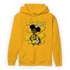 Vivid Sulfur 4s Hoodie Match Black Sneaker Girl - NastyJamz