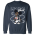 White-Navy-6s-Sweatshirt-Match-Black-Sneaker-Girl