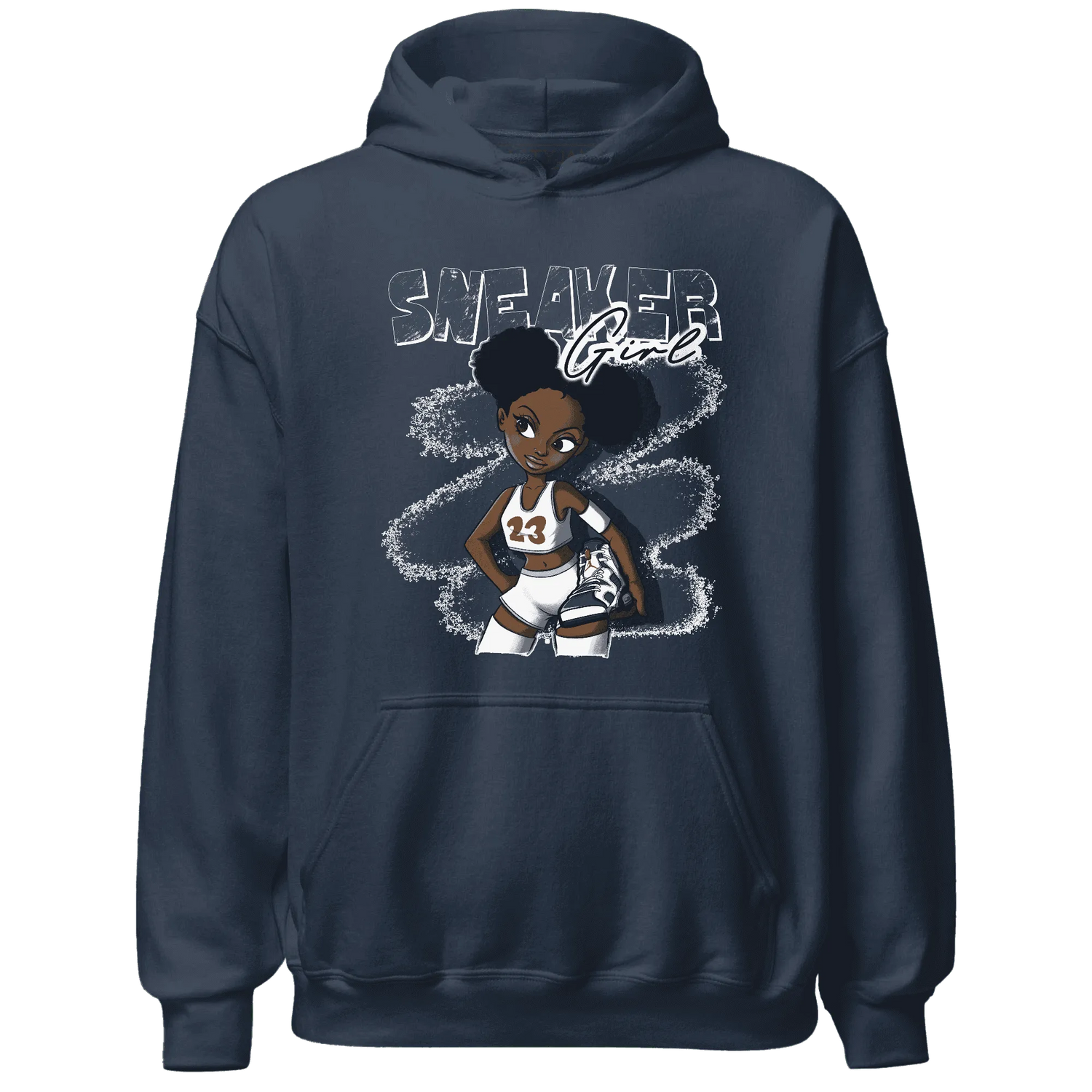 White-Navy-6s-Hoodie-Match-Black-Sneaker-Girl