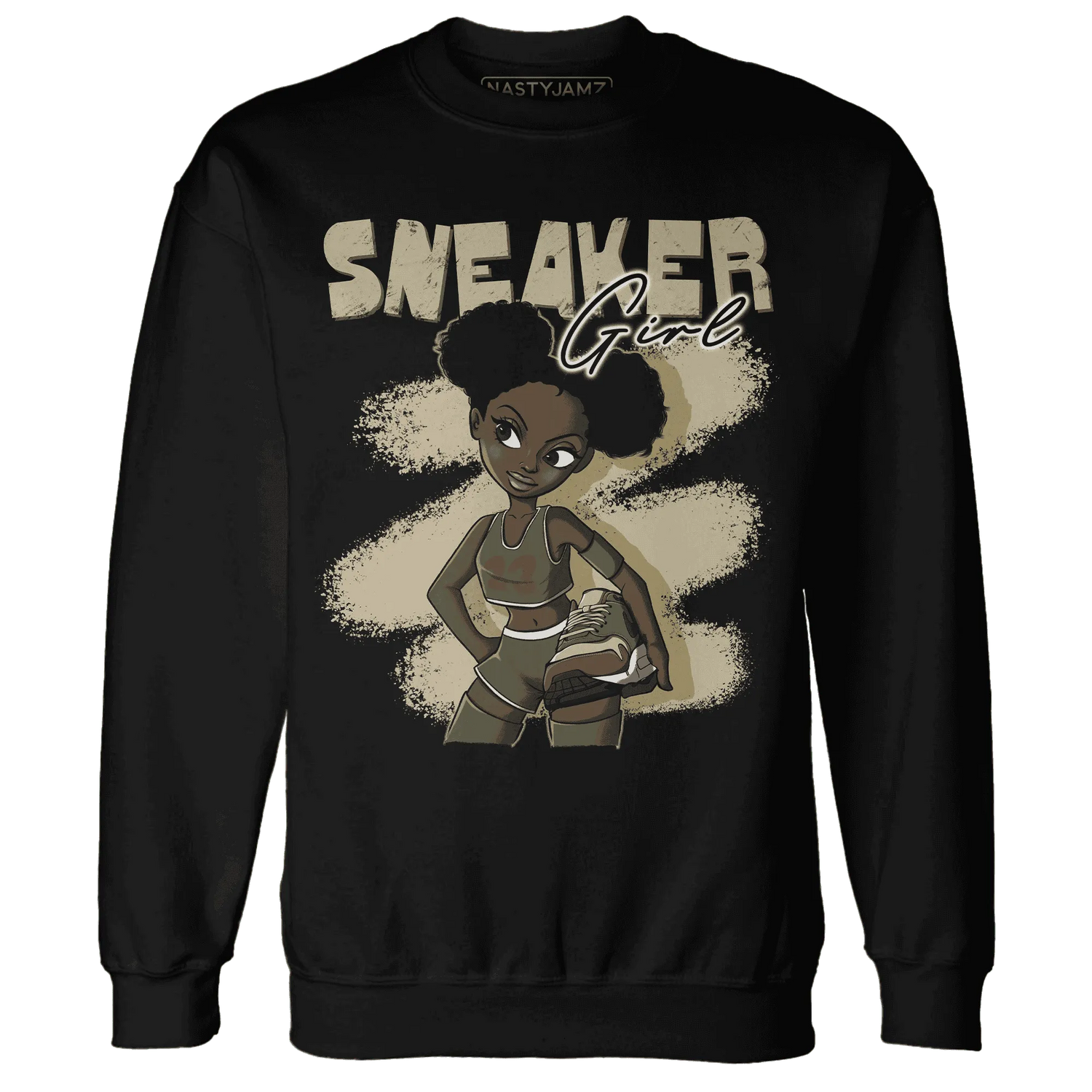 AM-1-Essential-Premium-NastyJamz-Sweatshirt-Match-Black-Sneaker-Girl