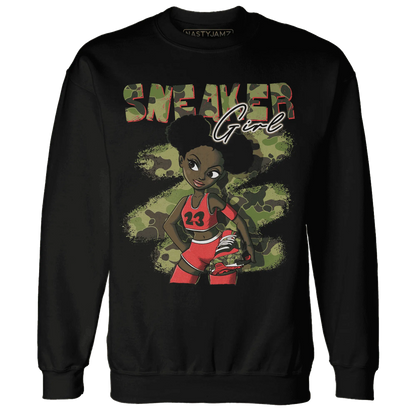 AM-90-Dark-Sage-Solar-Red-NastyJamz-Sweatshirt-Match-Black-Sneaker-Girl