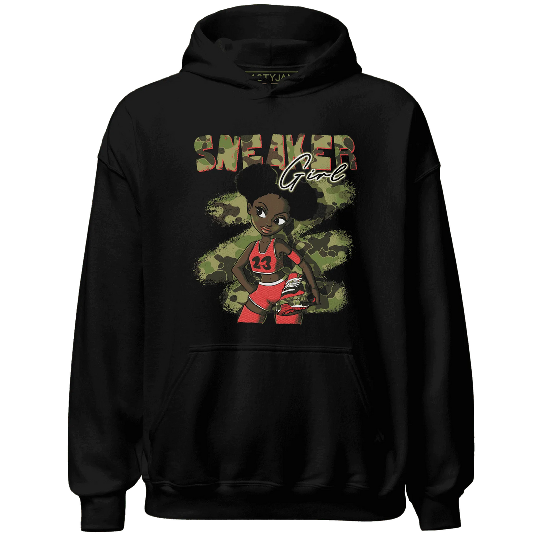 AM-90-Dark-Sage-Solar-Red-NastyJamz-Hoodie-Match-Black-Sneaker-Girl