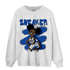 Air Max 1 86 Royal Sweatshirt Match Black Sneaker Girl - NastyJamz