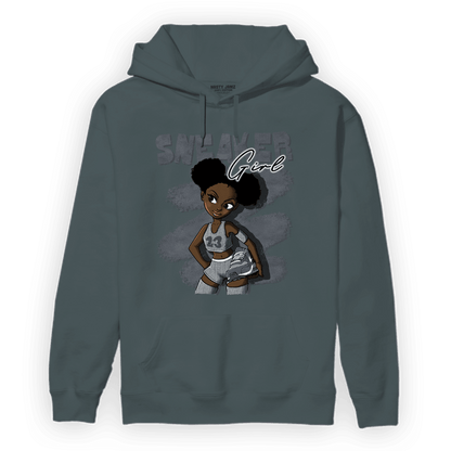 Air Max 90 Iron Grey Hoodie Match Black Sneaker Girl - NastyJamz