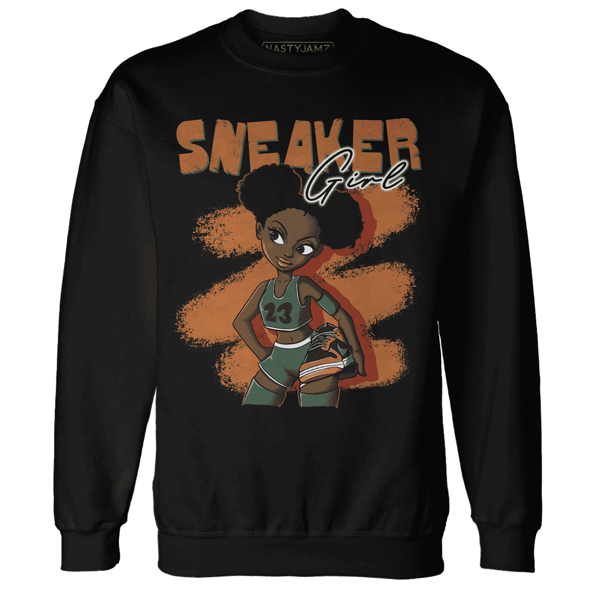 Dunk-Low-Ceramic-NastyJamz-Sweatshirt-Match-Black-Sneaker-Girl
