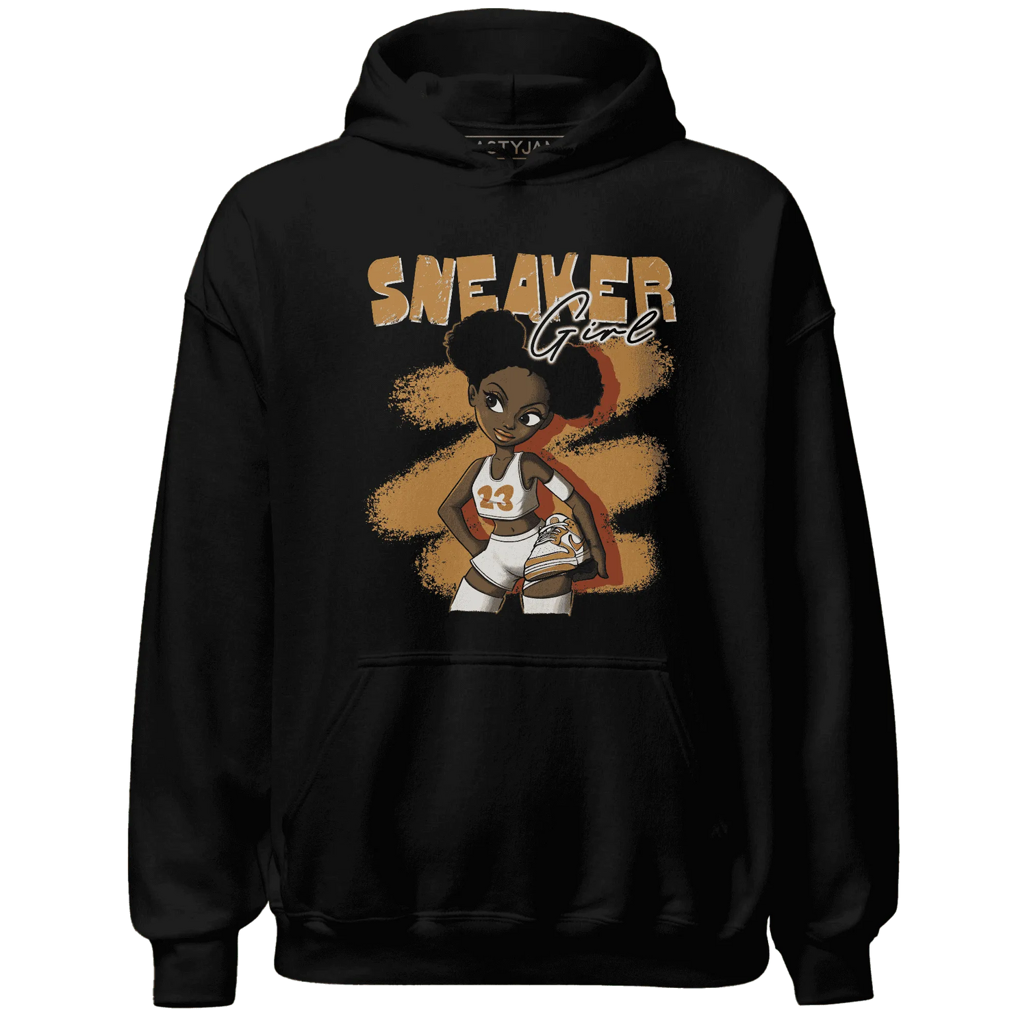 Dunk-Low-Retro-Wheat-Orange-NastyJamz-Hoodie-Match-Black-Sneaker-Girl