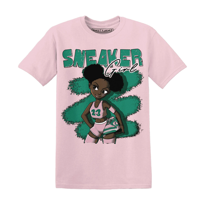 NastyJamz-Dunk-Pink-Malachite-Medium-Soft-Low-Sail-T-Shirt-Match-Black-Sneaker-Girl