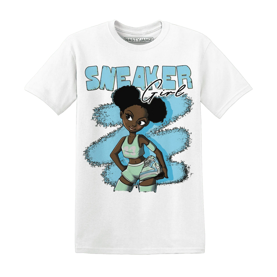 Dunk-Verdy-Visty-NastyJamz-T-Shirt-Match-Black-Sneaker-Girl