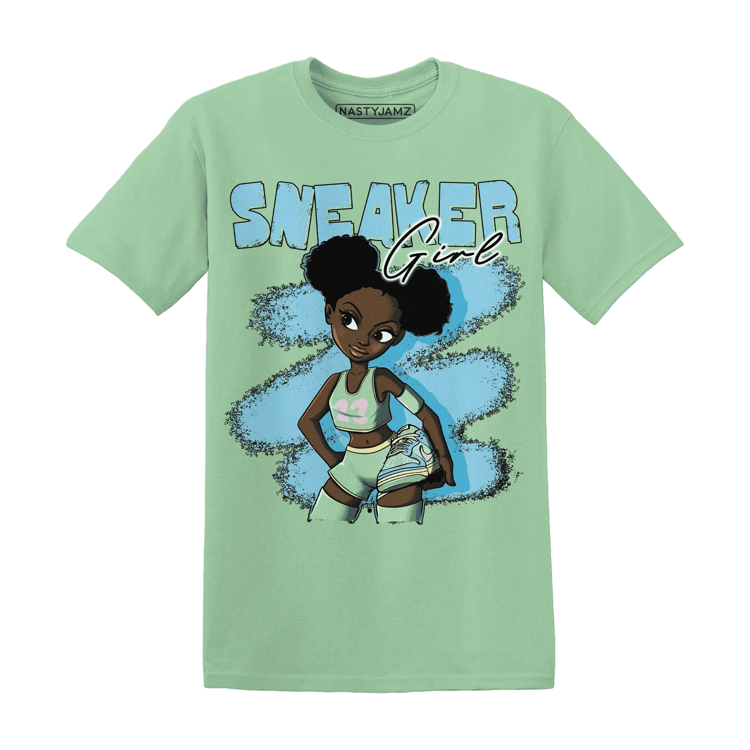 Dunk-Verdy-Visty-NastyJamz-T-Shirt-Match-Black-Sneaker-Girl