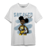 Blue Grey 13s T Shirt Match Black Sneaker Girl - NastyJamz
