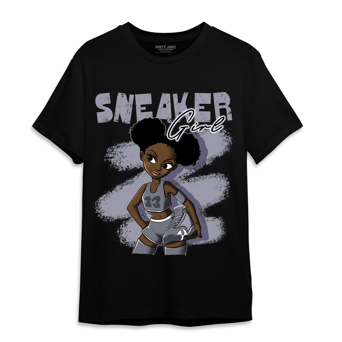 Stealth 14s T Shirt Match Black Sneaker Girl - NastyJamz