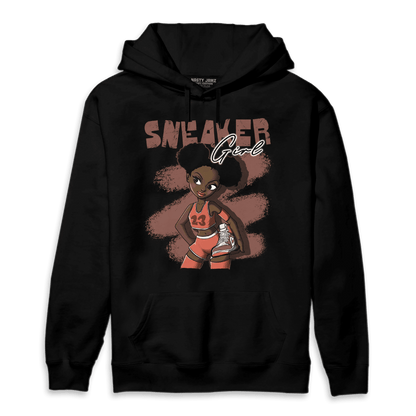 High OG Dusted Clay 1s Hoodie Match Black Sneaker Girl - NastyJamz