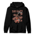 High OG Dusted Clay 1s Hoodie Match Black Sneaker Girl - NastyJamz