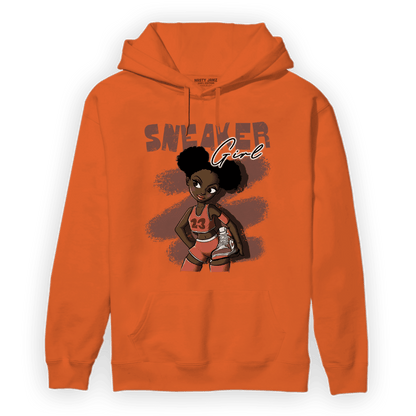 High OG Dusted Clay 1s Hoodie Match Black Sneaker Girl - NastyJamz