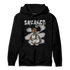 Craft Ivory 3s Hoodie Match Black Sneaker Girl - NastyJamz