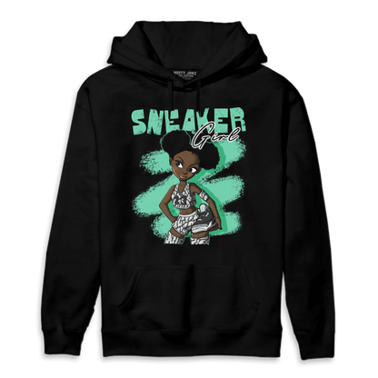 Green Glow 3s Hoodie Match Black Sneaker Girl - NastyJamz