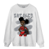 Bred Reimagined 4s Sweatshirt Match Black Sneaker Girl - NastyJamz