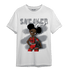 Bred Reimagined 4s T Shirt Match Black Sneaker Girl - NastyJamz