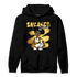 Sail 4s Hoodie Match Black Sneaker Girl - NastyJamz