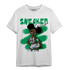 Lucky Green 5s T Shirt Match Black Sneaker Girl - NastyJamz