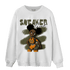 Olive 5s Sweatshirt Match Black Sneaker Girl - NastyJamz