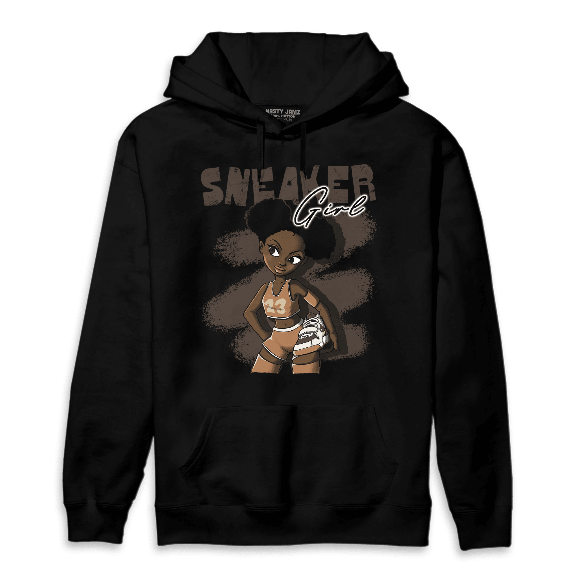 Jumpman Jack Hoodie Match Black Sneaker Girl - NastyJamz