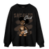 Jumpman Jack Sweatshirt Match Black Sneaker Girl - NastyJamz