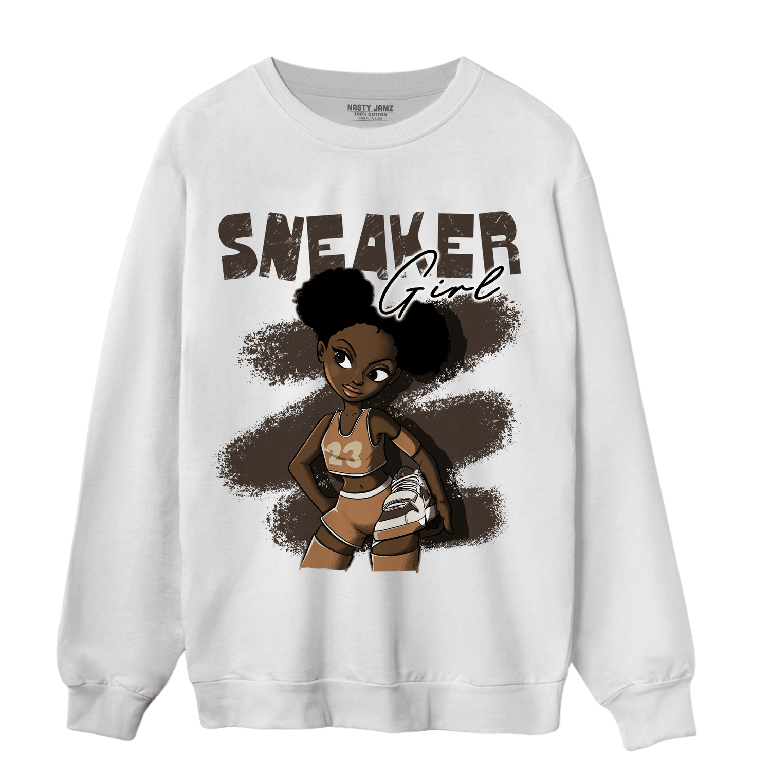 Jumpman Jack Sweatshirt Match Black Sneaker Girl - NastyJamz