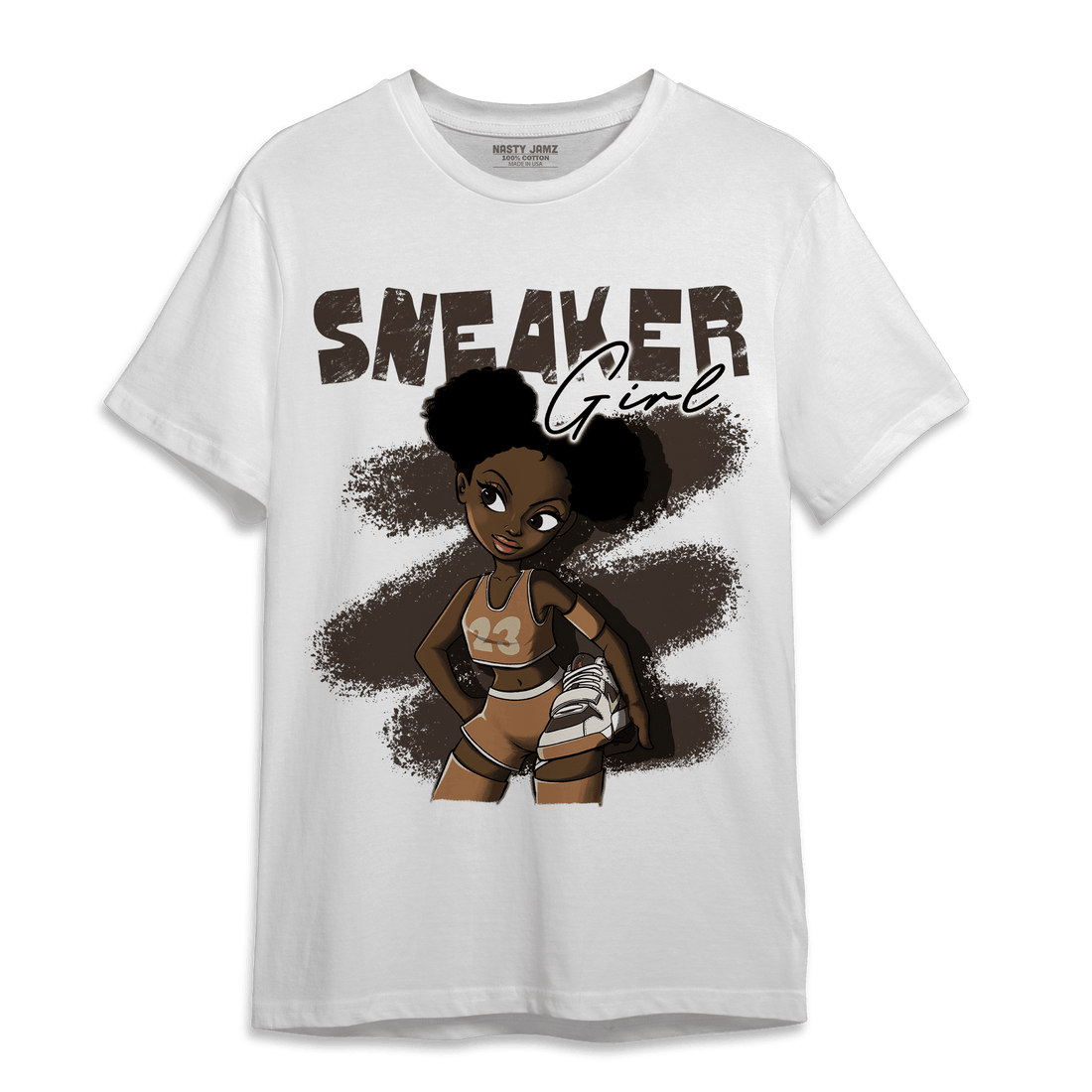 Jumpman Jack T Shirt Match Black Sneaker Girl - NastyJamz