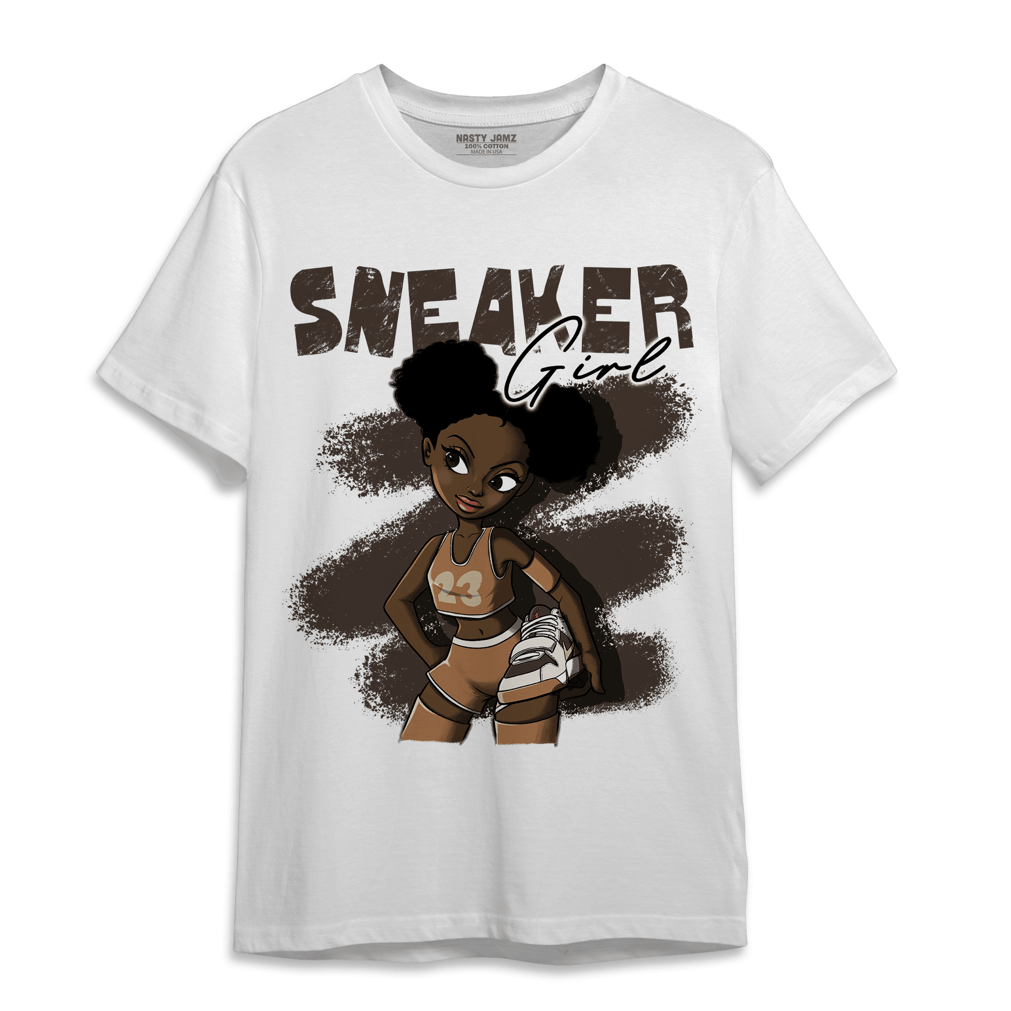 Jumpman Jack T Shirt Match Black Sneaker Girl - NastyJamz