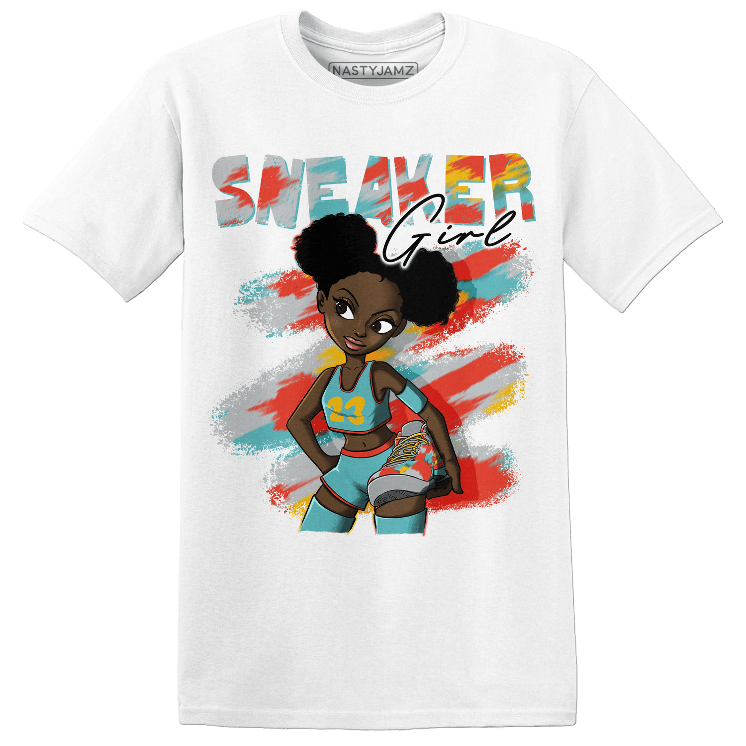 KB 8 Protro Venice Beach T Shirt Match Black Sneaker Girl - NastyJamz