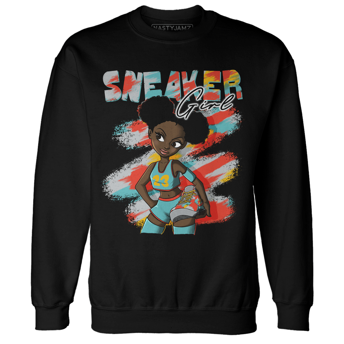 KB 8 Protro Venice Beach Sweatshirt Match Black Sneaker Girl - NastyJamz