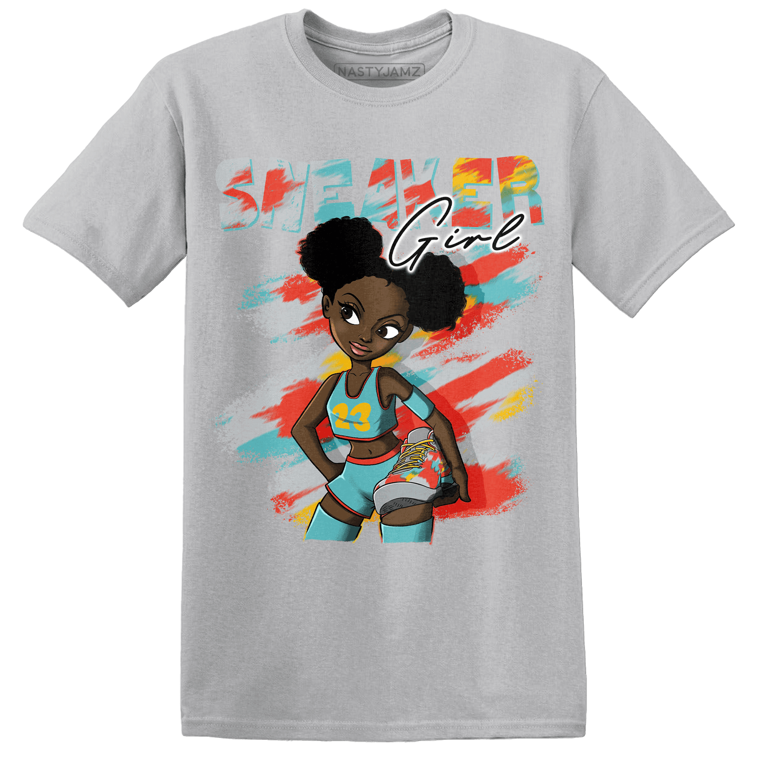 KB 8 Protro Venice Beach T Shirt Match Black Sneaker Girl - NastyJamz