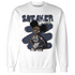VaporMax-Plus-Midnight-Navy-White-Metallic-Silver-NastyJamz-Sweatshirt-Match-Black-Sneaker-Girl
