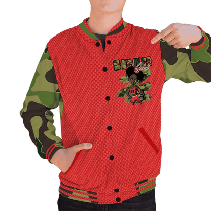 AM-90-Dark-Sage-Solar-Red-NastyJamz-Varsity-Match-Black-Sneaker-Girl