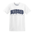 Low-Diffused-Blue-11s-T-Shirt-Match-Blessed-Text