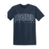 Low-Diffused-Blue-11s-T-Shirt-Match-Blessed-Text