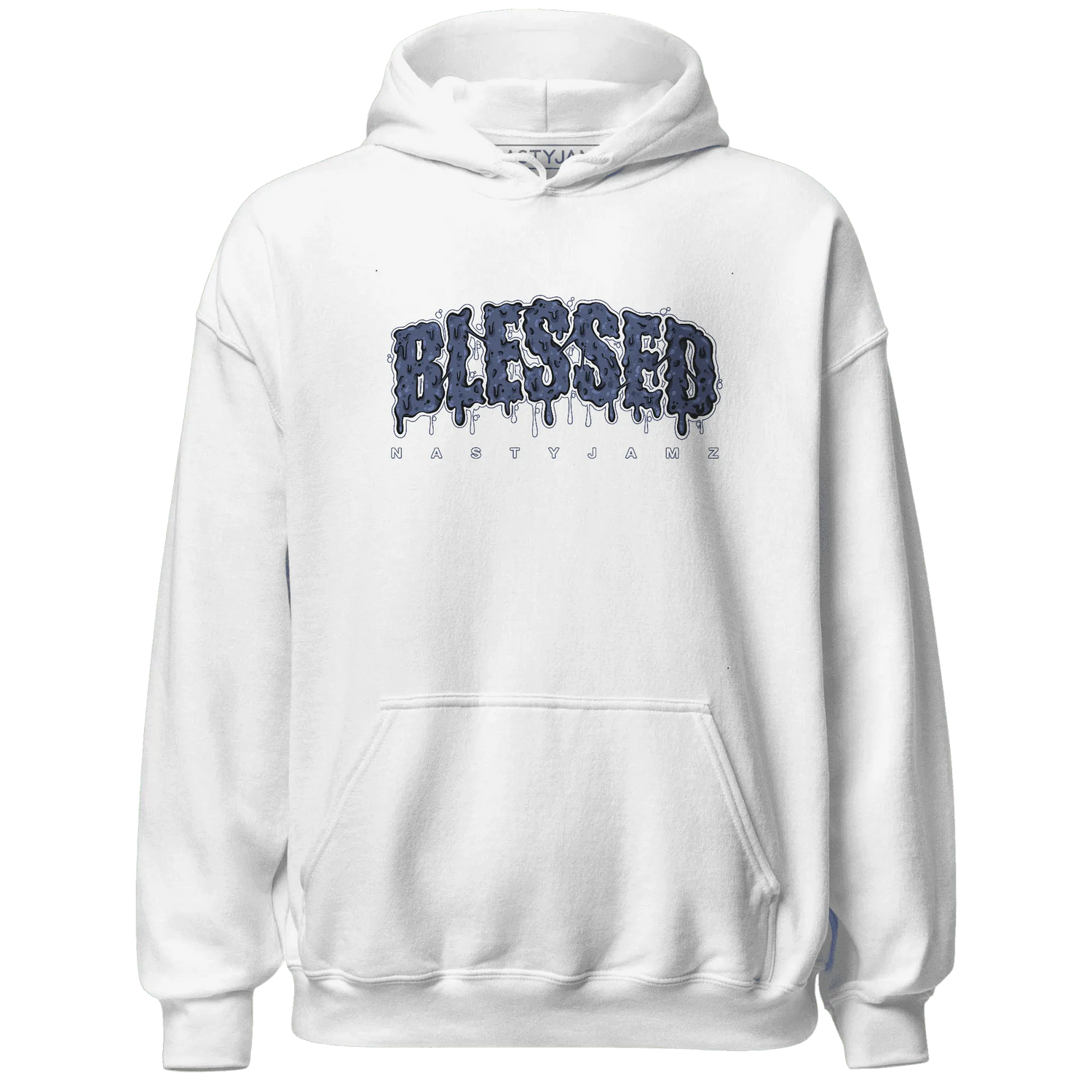 Low-Diffused-Blue-11s-Hoodie-Match-Blessed-Text