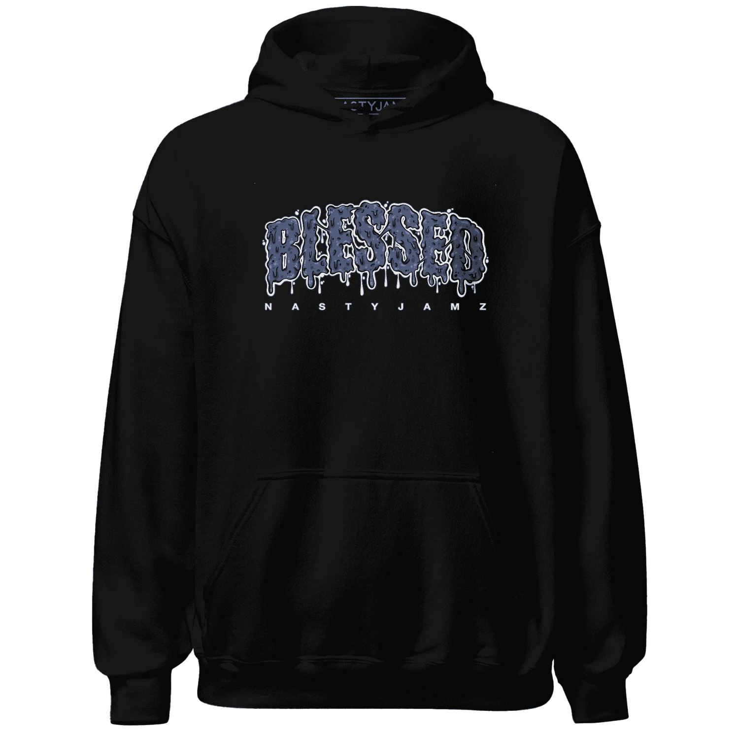 Low-Diffused-Blue-11s-Hoodie-Match-Blessed-Text