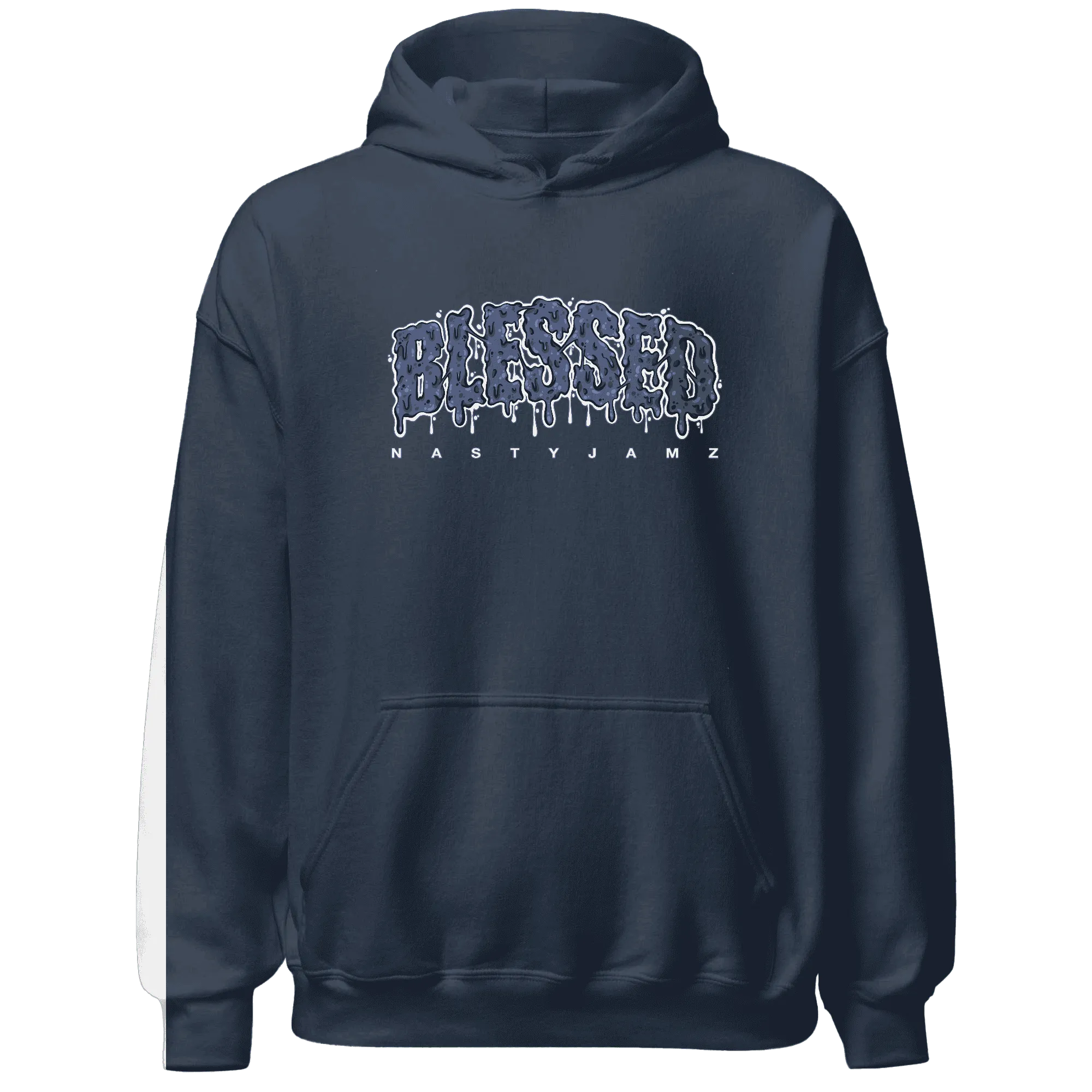 Low-Diffused-Blue-11s-Hoodie-Match-Blessed-Text