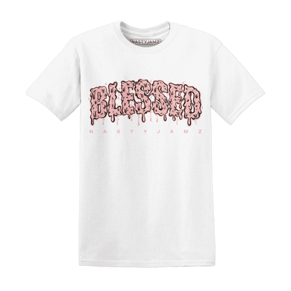 Low-Legend-Pink-11s-T-Shirt-Match-Blessed-Text