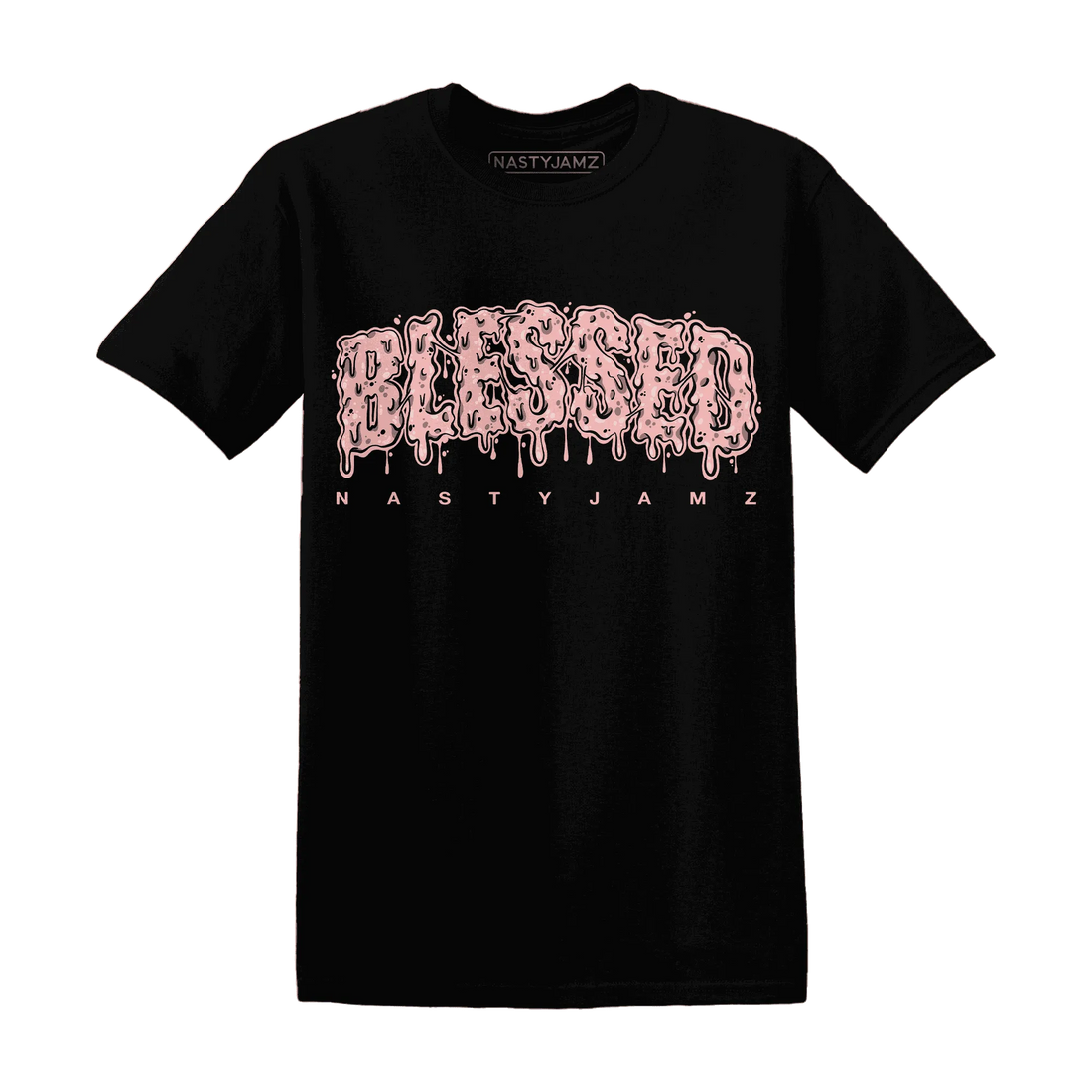 Low-Legend-Pink-11s-T-Shirt-Match-Blessed-Text