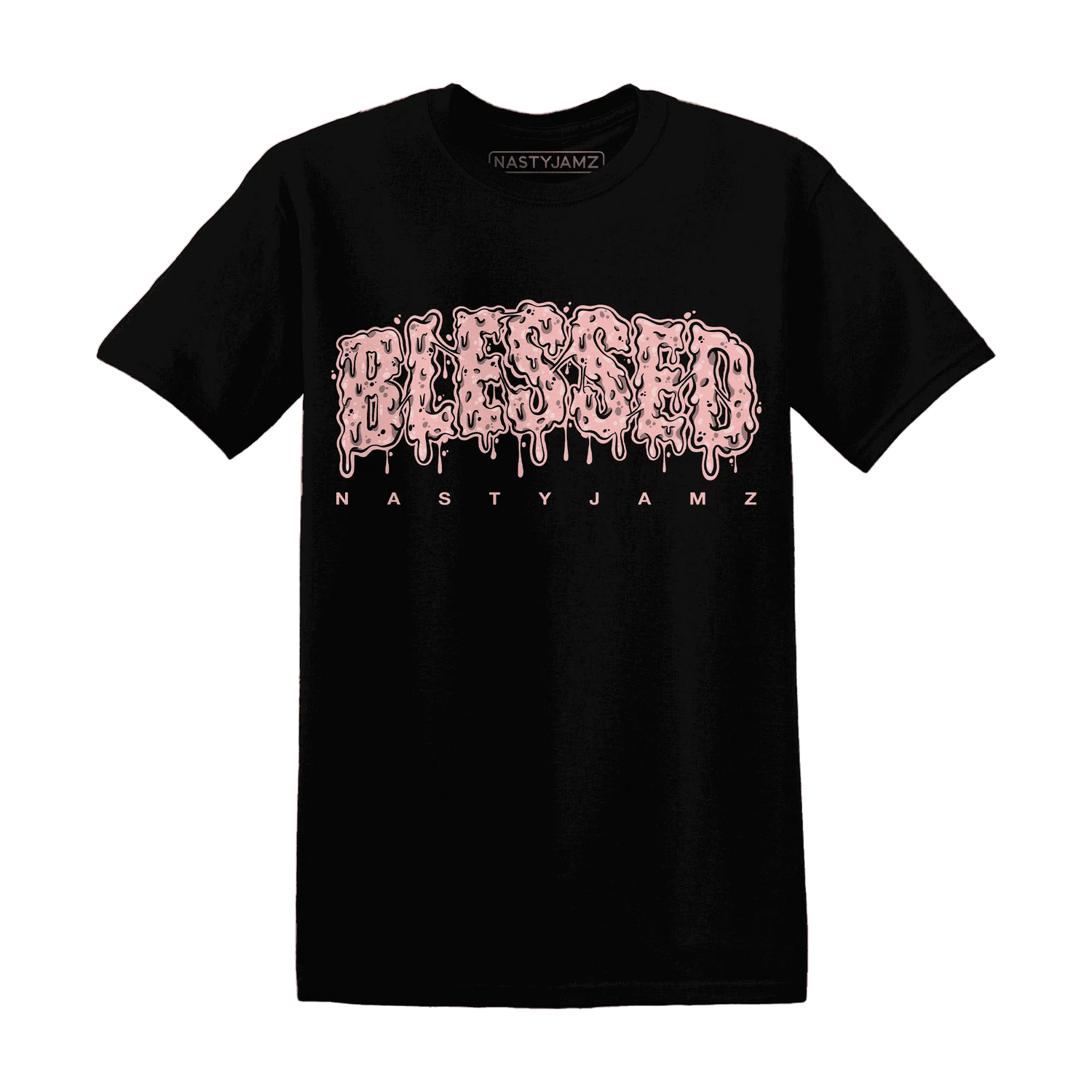 Low-Legend-Pink-11s-T-Shirt-Match-Blessed-Text