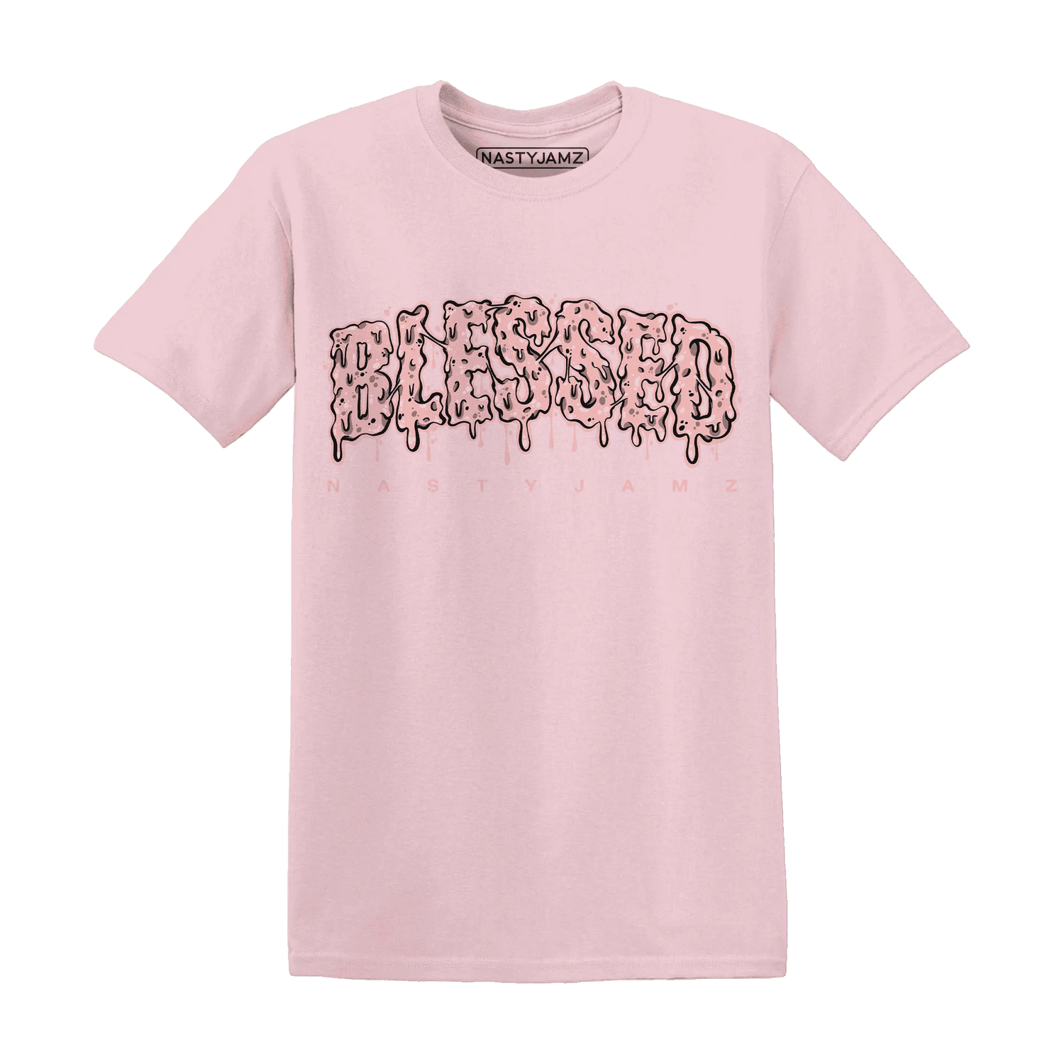 Low-Legend-Pink-11s-T-Shirt-Match-Blessed-Text