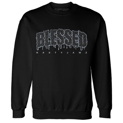 Low Space Jamz 11s Sweatshirt Match Blessed Text - NastyJamz