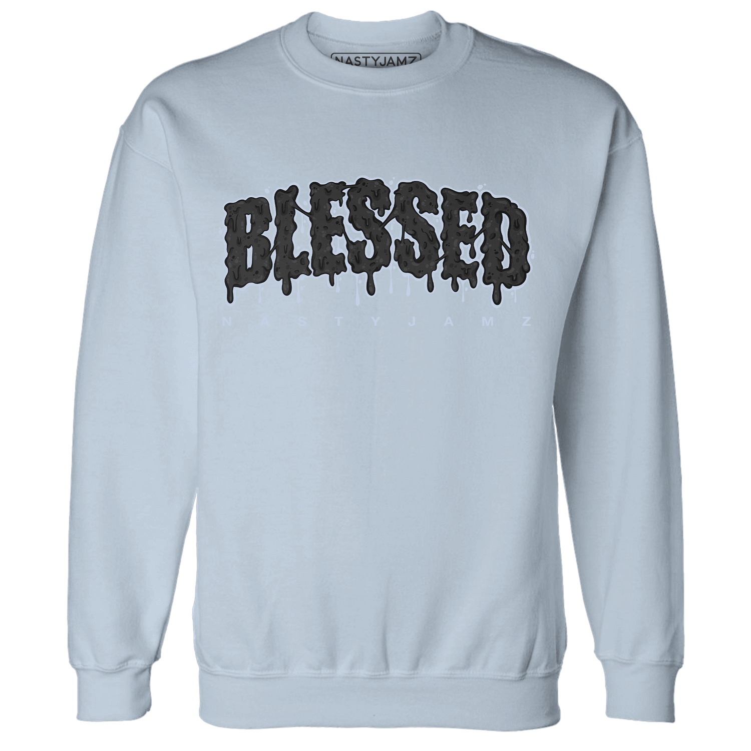 Low Space Jamz 11s Sweatshirt Match Blessed Text - NastyJamz